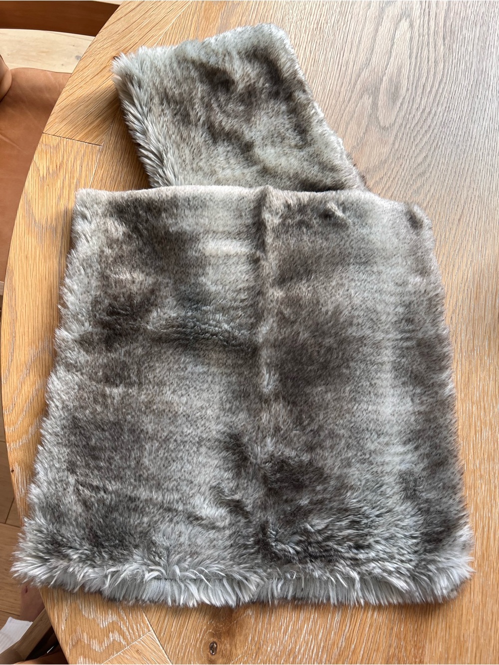 NWOT - H&M Home. Faux Fur Pillow Cases. Set of 2 16x16”